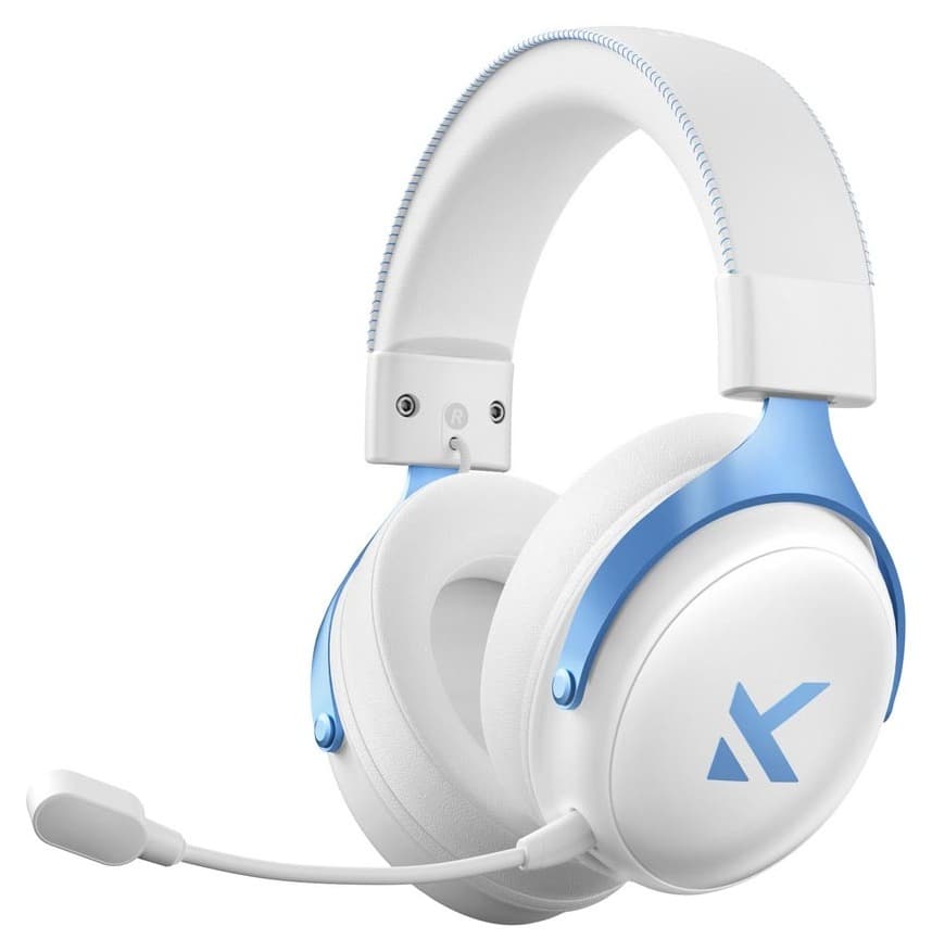 Tai nghe không dây Gaming MCHOSE V9 Pro Wireless – Sky White