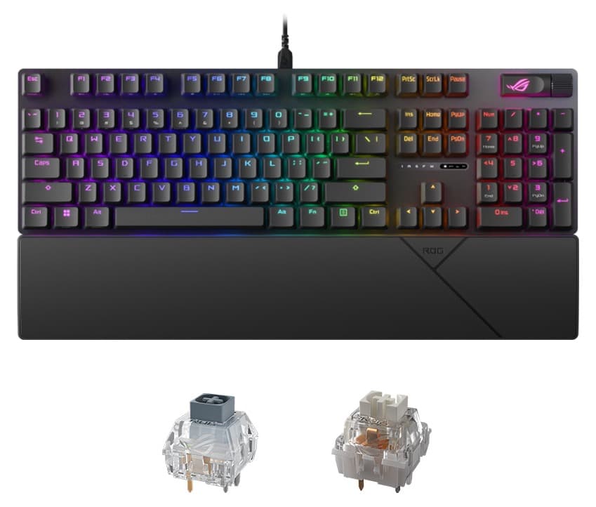 Bàn phím cơ Asus ROG Strix Scope II X Switch NX Snow