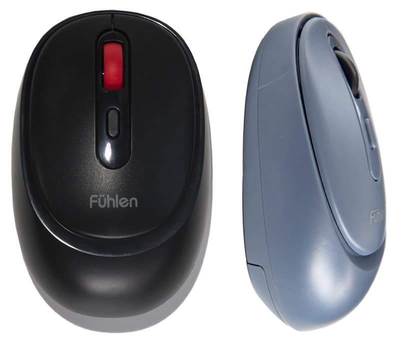 Chuột không dây Fuhlen M02S (Đen)
