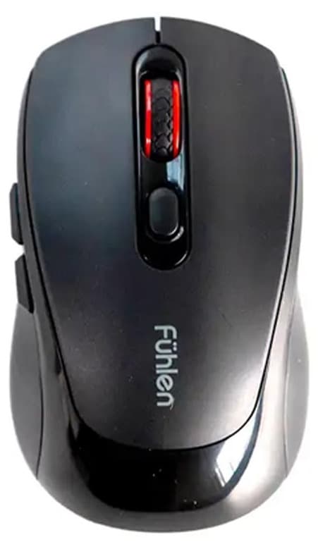 Chuột không dây Fuhlen M102S Màu đen