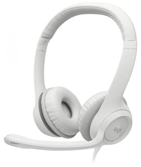 Tai nghe có dây Logitech H390 USB – Màu trắng
