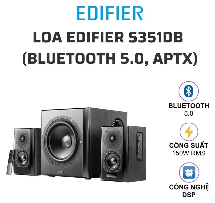 Loa vi tính bluetooth Edifier S351DB 2.1