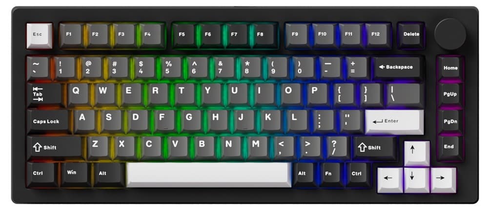Bàn phím cơ AKKO MonsGeek M1 V5 Black&Silver