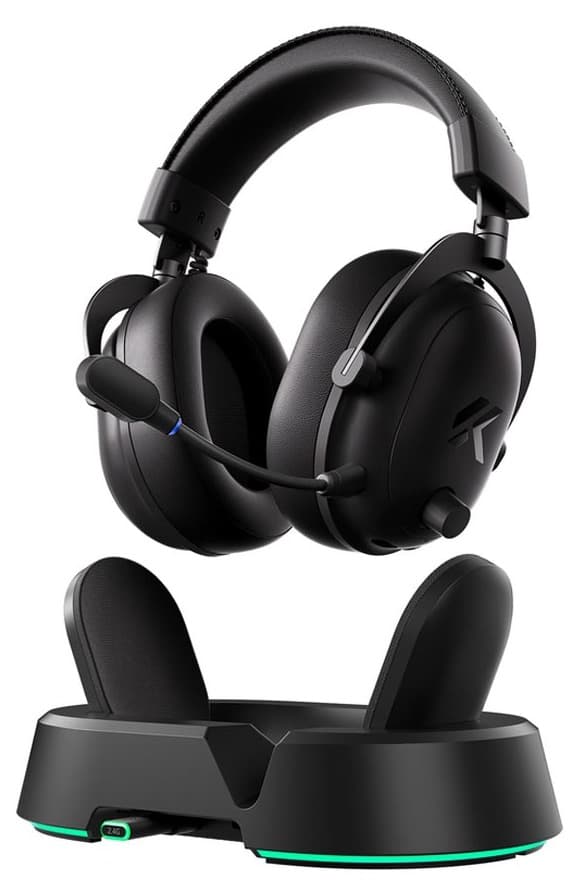 Tai nghe không dây Gaming MCHOSE V9 Turbo+ Wireless – Steel Black