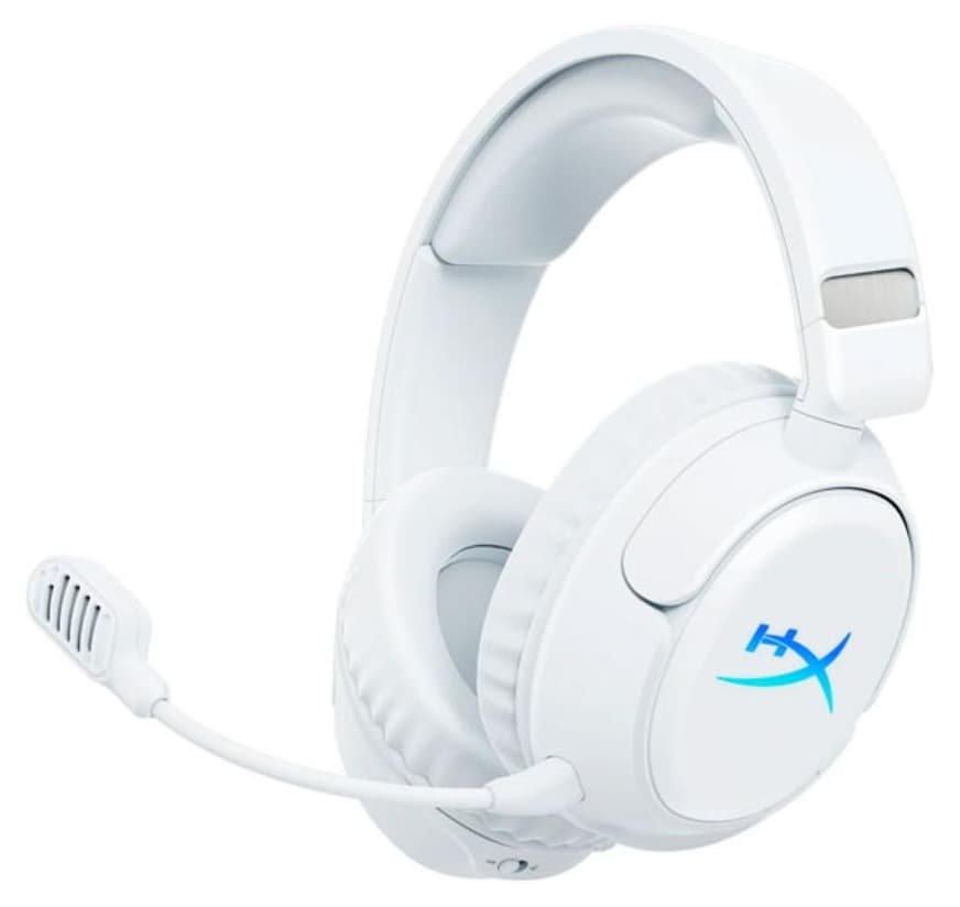 Tai nghe không dây Gaming HP HyperX CLOUD FLIGHT 2 WIRELESS White B5VC5AA