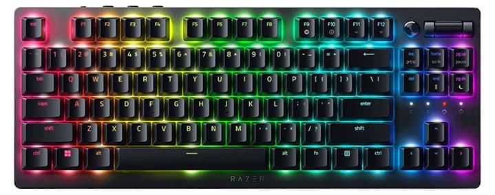 Bàn phím cơ không dây Razer DeathStalker V2 Pro Tenkeyless – Linear Red Switch
