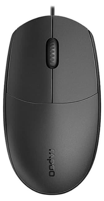Chuột có dây Rapoo N110 Silent Màu Đen