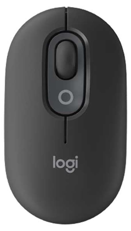 Chuột không dây Logitech POP Emoji (Đen)
