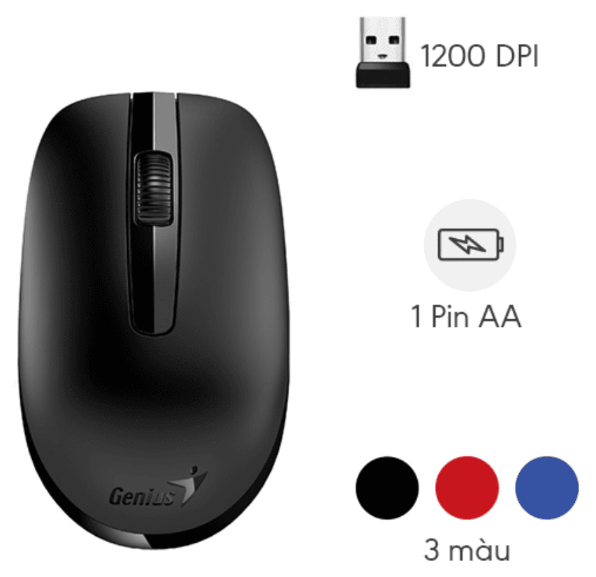 Chuột không dây Genius NX-7007