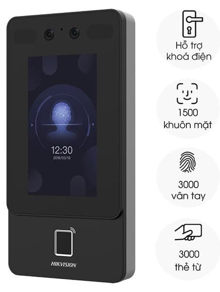 Máy chấm công Hikvision DS-K1T342MFWX