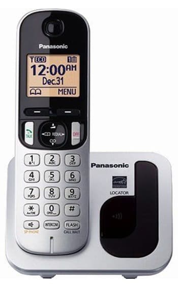 Điện thoại kéo dài Panasonic KX-TGC210- Bạc