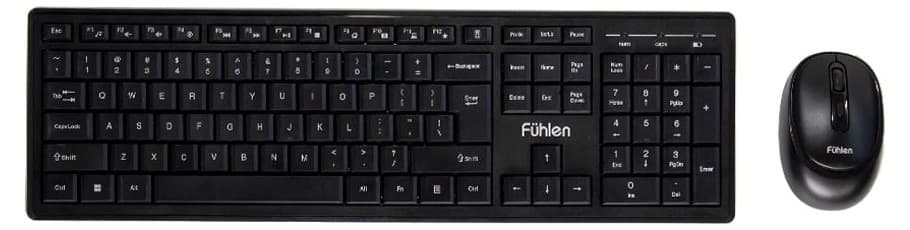 Bộ bàn phím chuột không dây Fuhlen U79s Plus