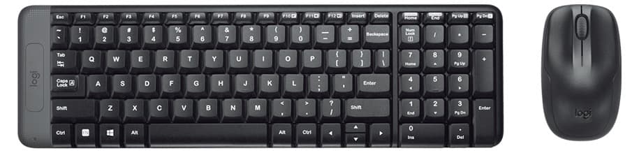 Bộ bàn phím chuột không dây Logitech MK220