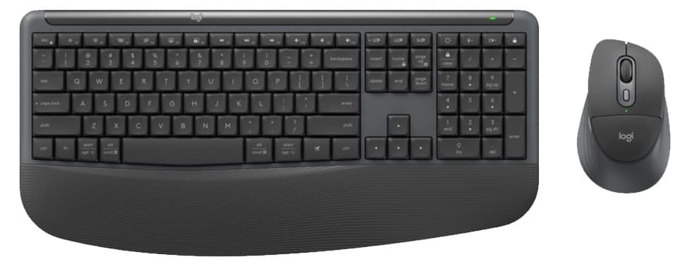 Bộ bàn phím chuột không dây Logitech MK880 Signature Comfort Plus