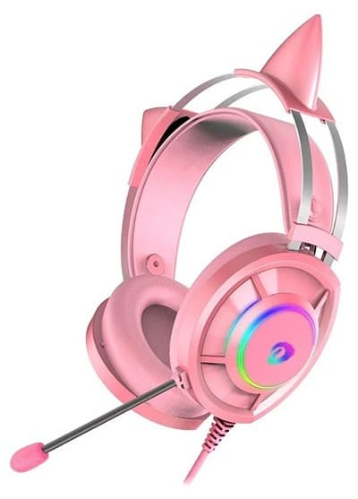 Tai nghe có dây Gaming Dareu EH469 Pink