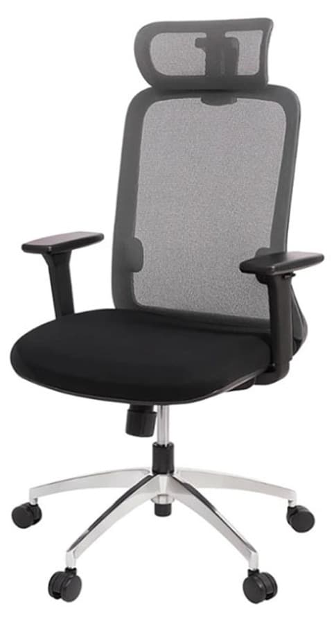 Ghế công thái học HyperWork Cloud Chair – Màu xám bạc