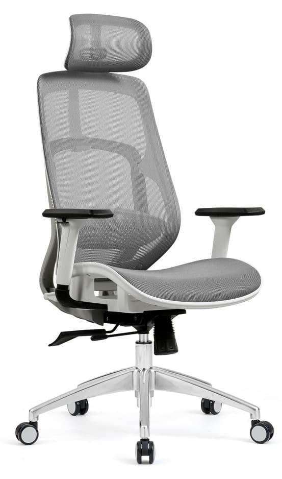 Ghế công thái học HyperWork Airy White