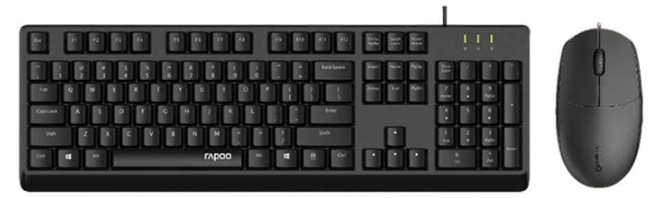 Bộ bàn phím chuột Rapoo X125SE