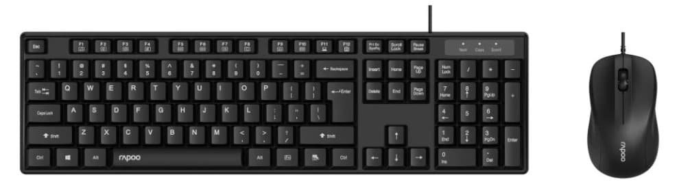 Bộ bàn phím chuột Rapoo MK1