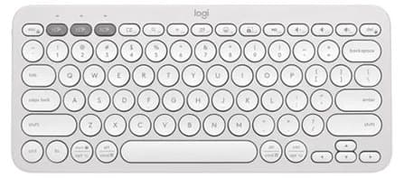 Bàn phím không dây Logitech Pebble Keys 2 K380S (Trắng)