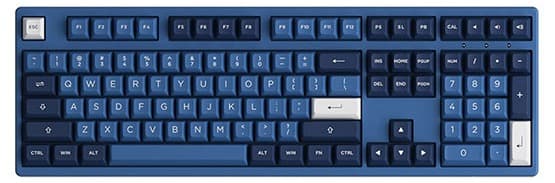Bàn phím cơ AKKO 3108 RF Ocean Star Wireless Akko V3 Cream Blue switch