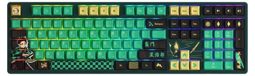 Bàn phím cơ AKKO 5108B Plus Multi-modes Demon Slayer – Tanjirou Crystal switch