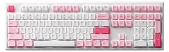 Bàn phím cơ AKKO MonsGeek MG108 Prunus Lannesiana — red