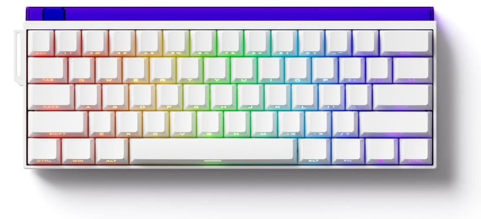 Bàn phím cơ AKKO Veekos Shine60 SP White Multi Mode