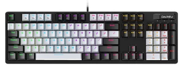 Bàn phím cơ Dareu EK1280X Black Grey Optical switch
