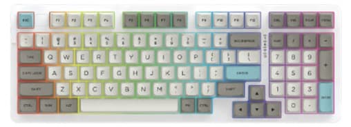 Bàn phím cơ Dareu Không dây A98 Pro-Timeless (FIRE-FLY (Tactile)/ LED RGB)