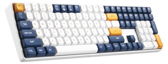 Bàn phím cơ không dây DarkFlash GD108 Starry Blue Yellow Axis switch