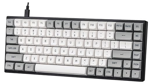 Bàn phím cơ E-DRA EK384W V2 3 Mode Wireless Gateron Blue switch
