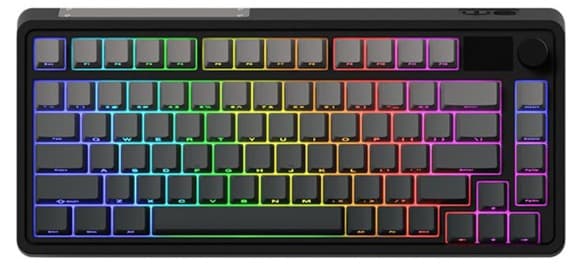 Bàn phím cơ FL-Esports CMK75 OEM keycap Hazy Shade (Gradient Grey) Kailh New BOX Marshmallow Switch