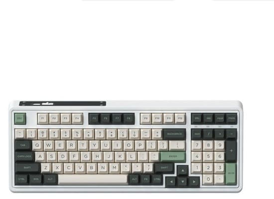 Bàn phím cơ FL-Esports CMK98SAM 3 Mode Wireless Tropical Forest Kailh MX Cool Mint switch