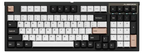 Bàn phím cơ FL-Esports FL980 CPS White Olivia Kailh Box Brown switch