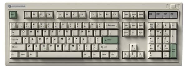 Bàn phím cơ FL-Esports OG104 Classic White 3 Mode