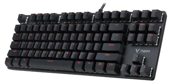 Bàn phím cơ Rapoo V500 Alloy — black