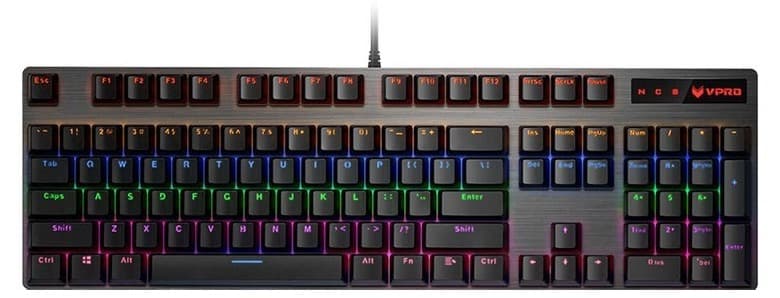 Bàn phím cơ Rapoo V500 Pro Black (Red Switch)