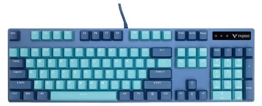 Bàn phím cơ Rapoo V500 Pro Cyan Blue (Xanh)