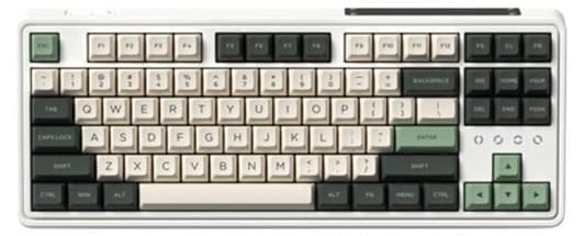 Bàn phím FL-Esports CMK87SAM 3 Mode Wireless Tropical Forest Kailh Box Marshmallow switch