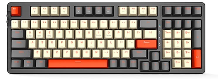 Bàn phím Gaming không dây E-Dra EK398L Alpha Blue switch
