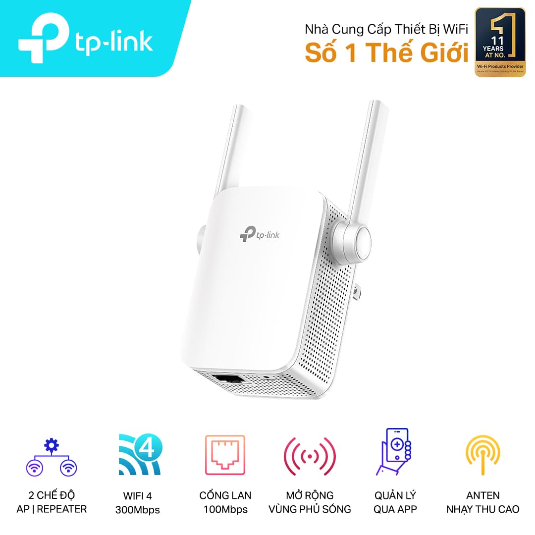 Bộ mở rộng sóng wifi TP-Link TL-WA855RE