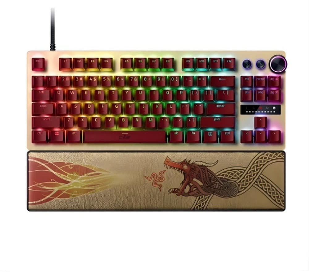 Bàn phím cơ Razer Huntsman V3 Pro Tenkeyless – Counter-Strike 2 Edition